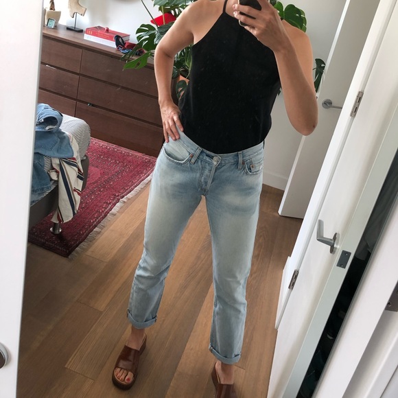 Levi’s 501  jeans good condition w26 L 34 - Picture 6 of 6